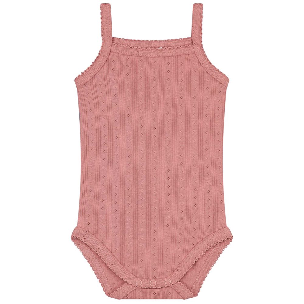 Prénatal romper ajour - Medium Pink