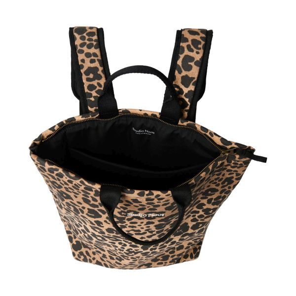 Studio Noos Rugzak - Brown Soft Cotton Leopard – foto 5
