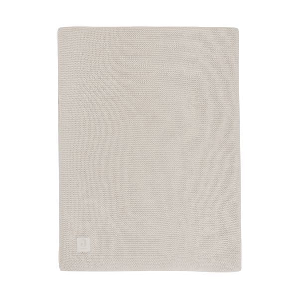 Jollein Deken Wieg - Basic Knit - 75 x 100 cm - Oatmeal