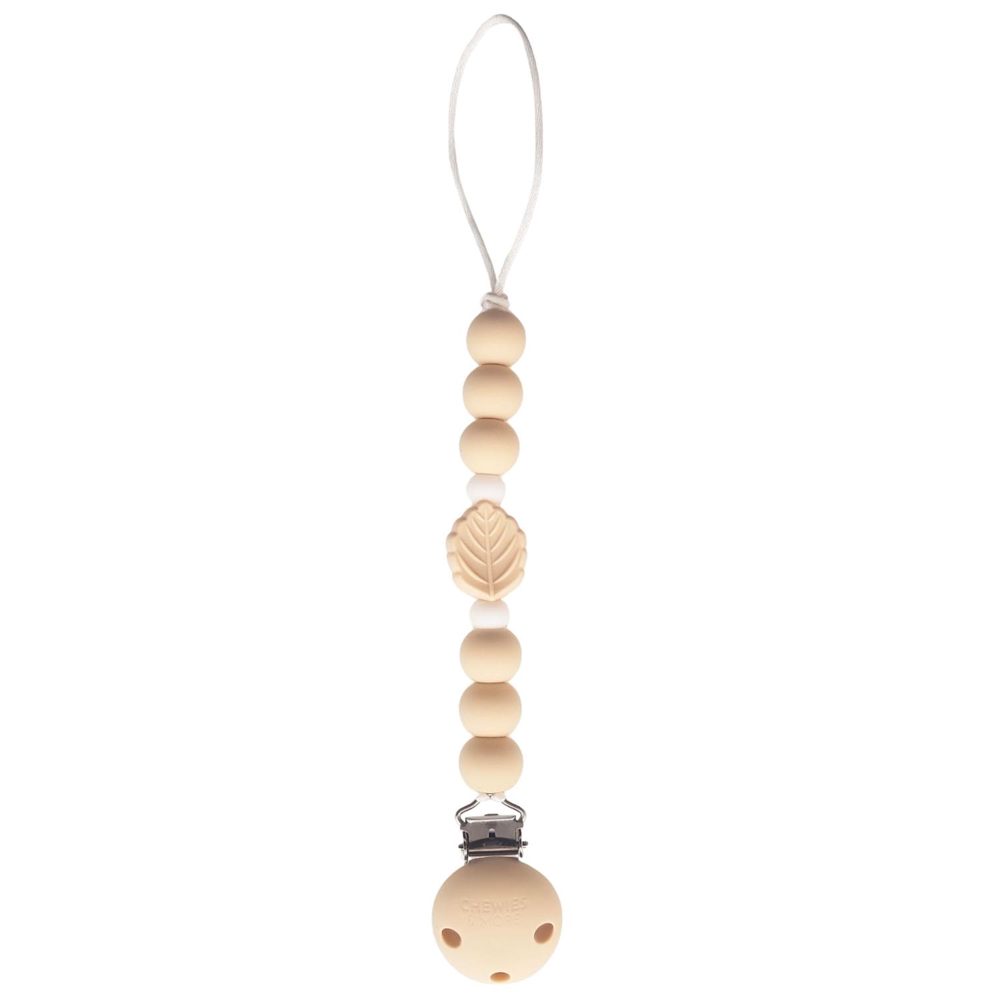 Chewies & More speenkoord Leaf - Sandbrown