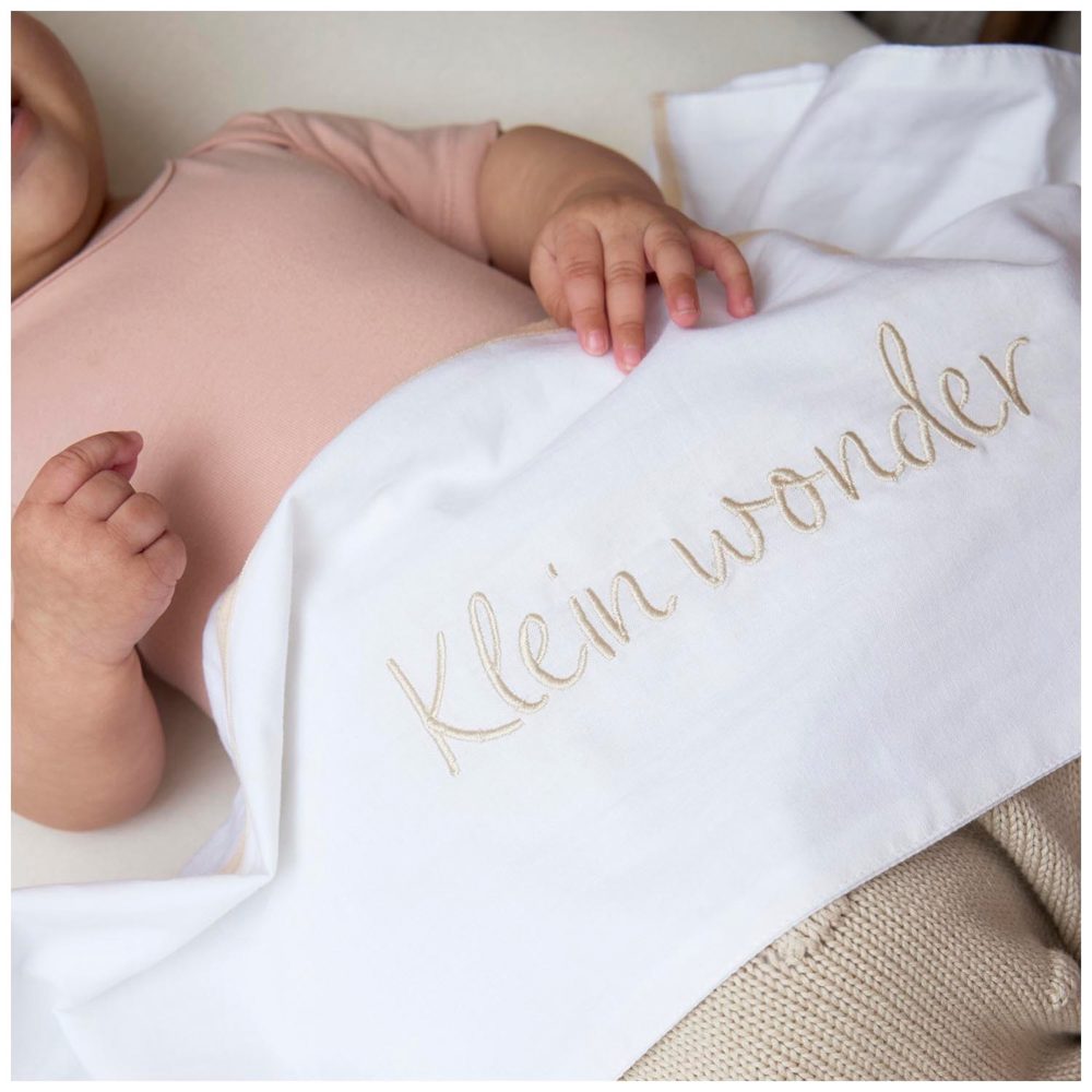 Meyco wieglaken klein wonder - White – foto 2