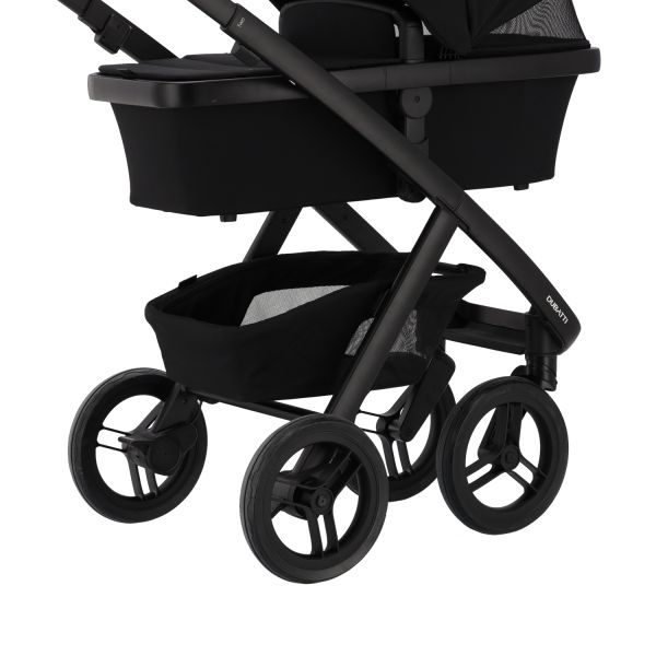 Dubatti Two E2 Kinderwagen 2-in-1 - Black / Pitch Black – foto 8