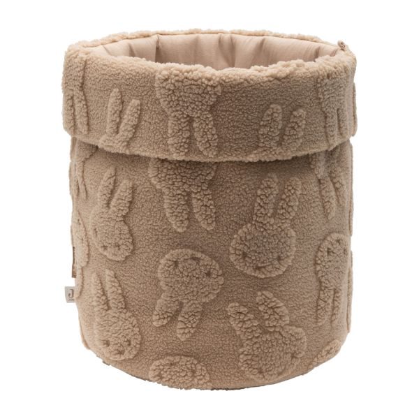 Jollein Opbergmand - Biscuit - Miffy Jacquard Teddy