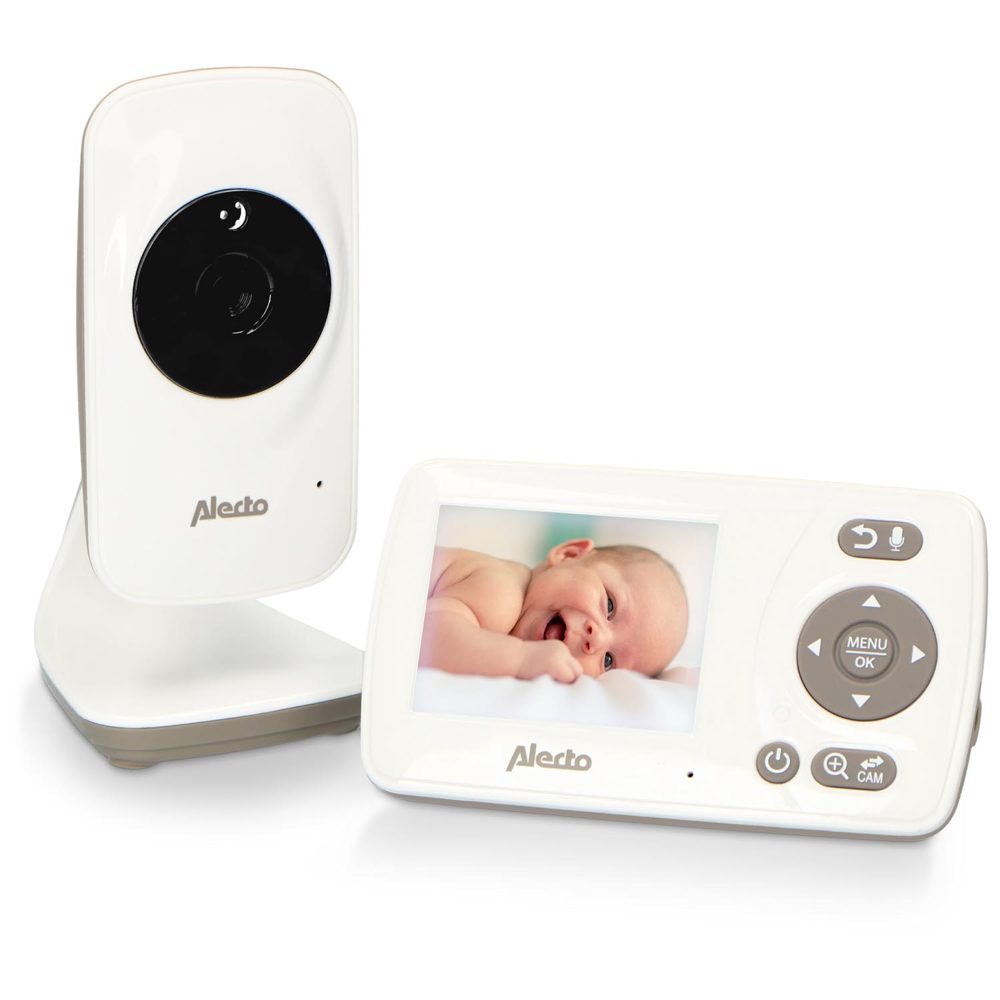 Alecto babyfoon DVM-71 met camera - White