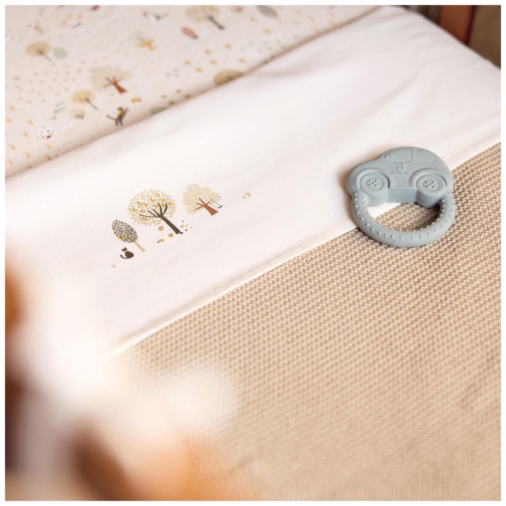 Jollein wieglaken Tiny Park - Ivory White – foto 4