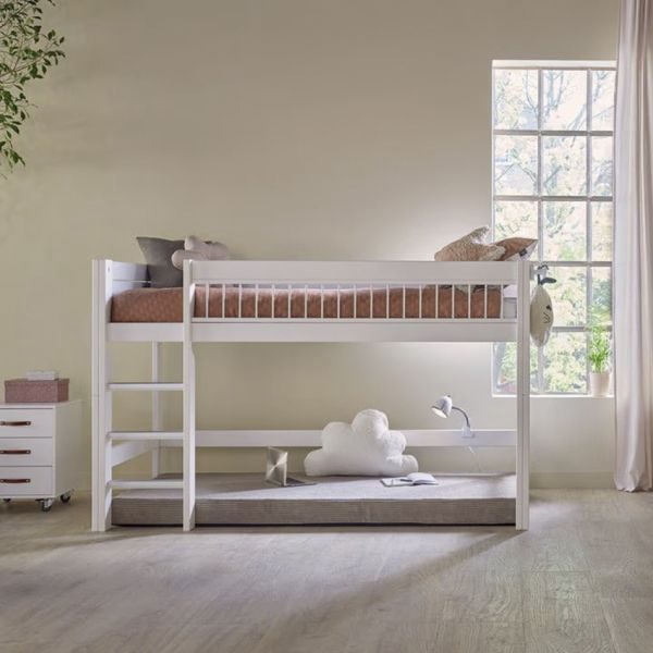 LIFETIME Breeze Halfhoogslaper - Premium Rolbodem - Wit – foto 4