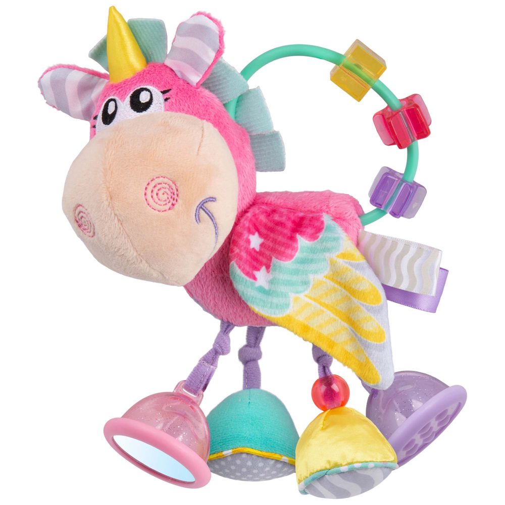 Playgro rammelaar Clip Clop Activity Rattle Eenhoorn - Multi