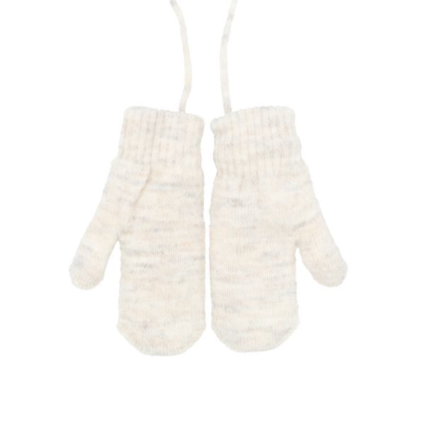 Puck Knit Wanten - Woolwhite – foto 2