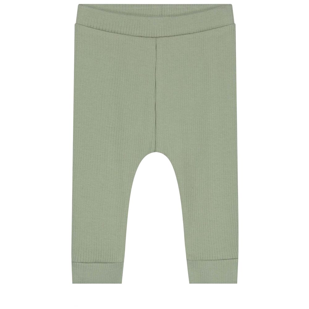 Prénatal newborn broek rib - Green Shade