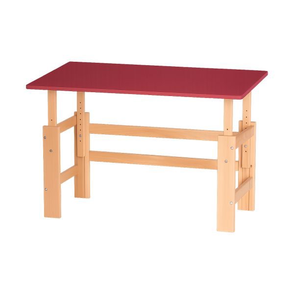 Manis-H Verstelbaar Bureau - 140 cm - Mauve