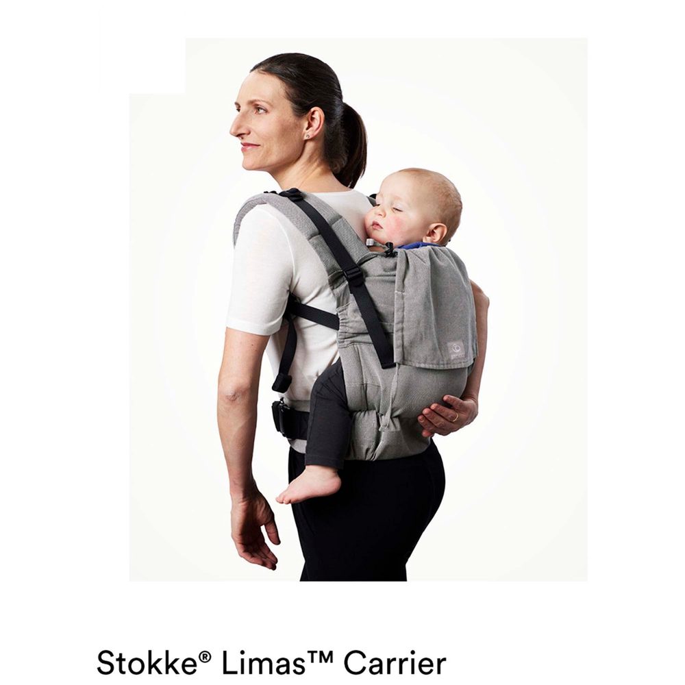 Stokke LIMAS Flex Draagzak - Floral Beige – foto 3