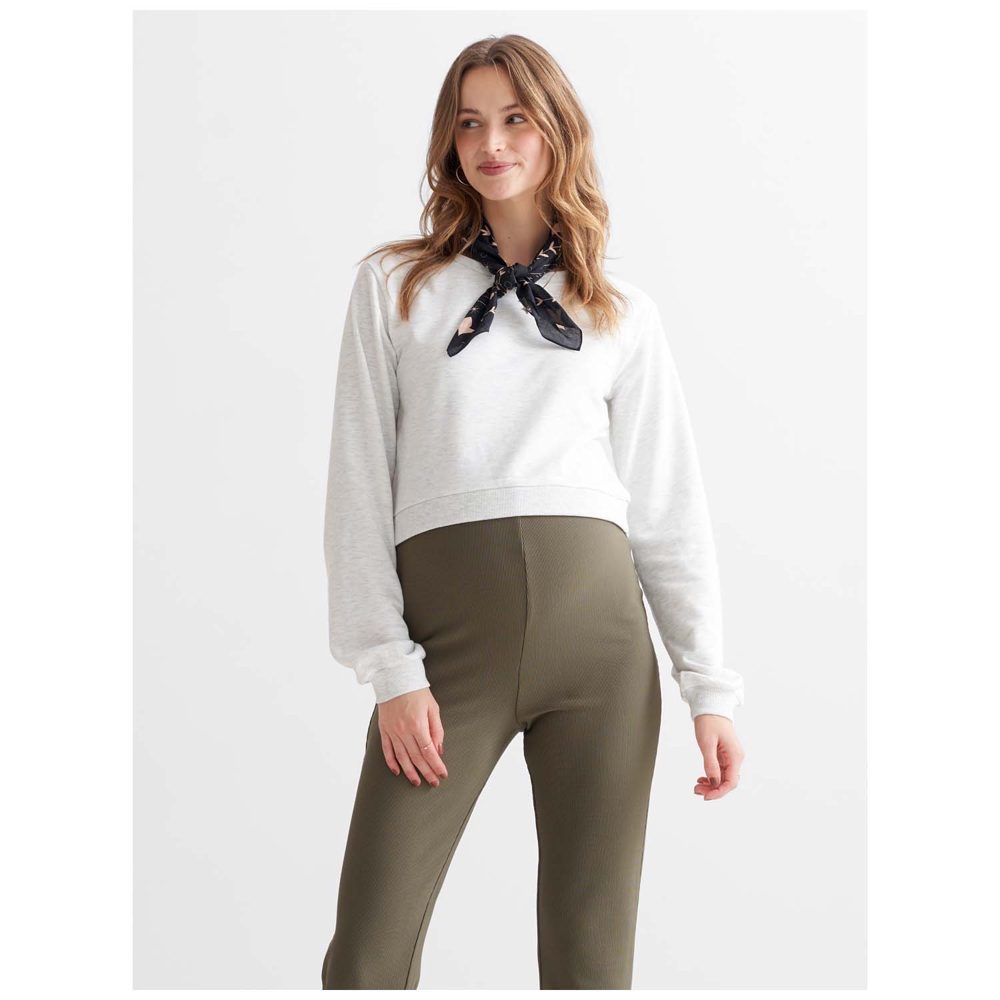 Prénatal zwangerschapstop - Soft Grey Melange