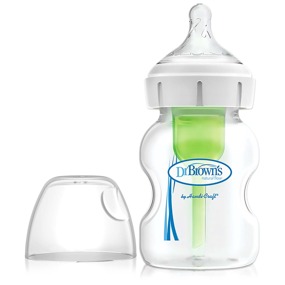 Dr. Brown's Options+ Brede halsfles 150ml - Geen Kleurcode