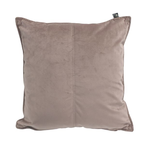 Overseas Middlestitch Velours Kussen Rose Dust 45 x 45 cm
