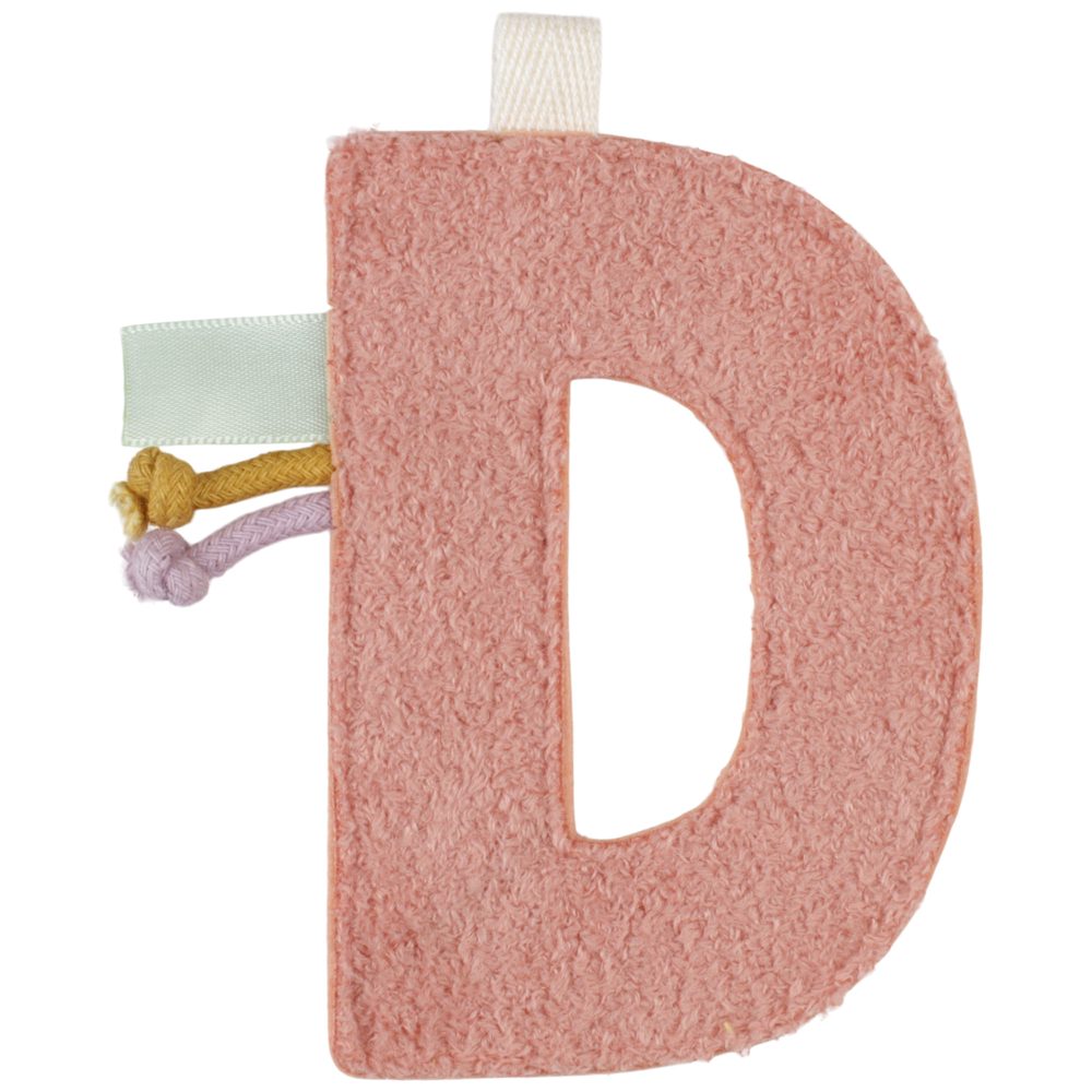 Little Dutch letterslinger D - Pink Shade