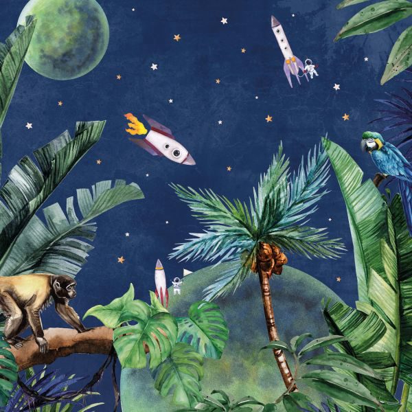 Creative Lab Amsterdam From Jungle To Space Behang 400 x 280 cm