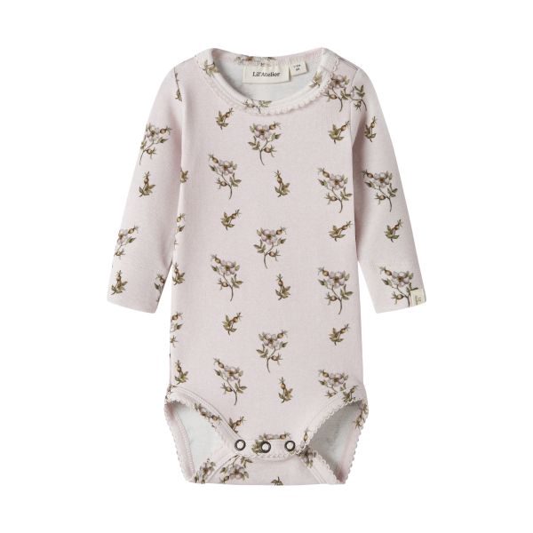 Lil' Atelier Romper - Maat 62 - Hushed Violet