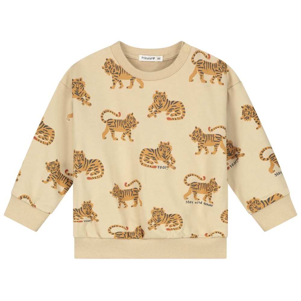 Prénatal baby sweater - Soft Bisquit
