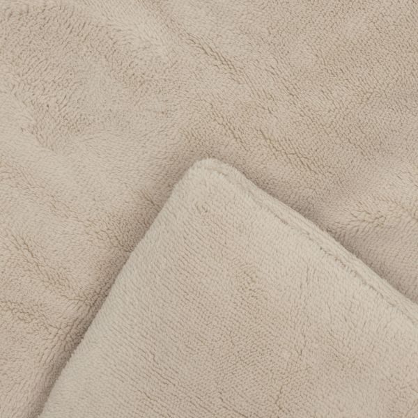 Jollein Fluffy Boxkleed - 100 x 100 cm - Sand – foto 2