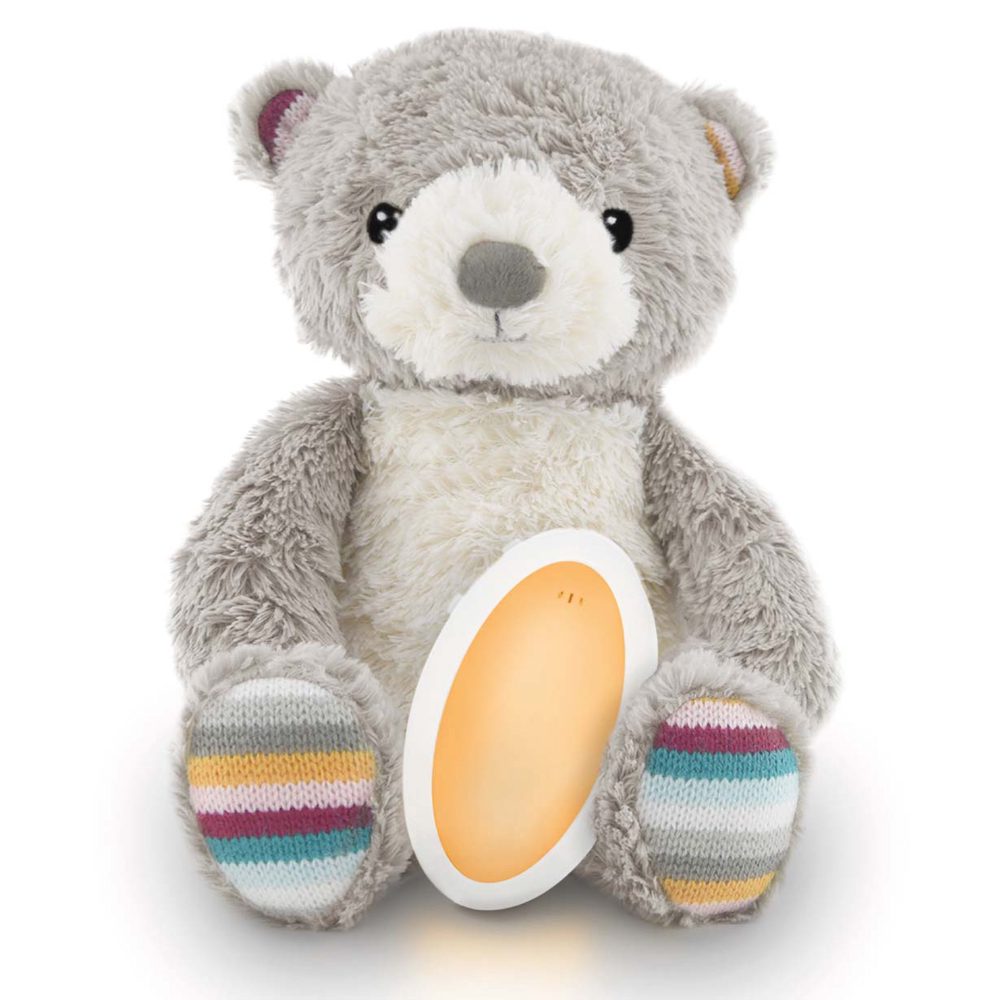 Zazu slaapknuffel bruno de beer - Lightgrey