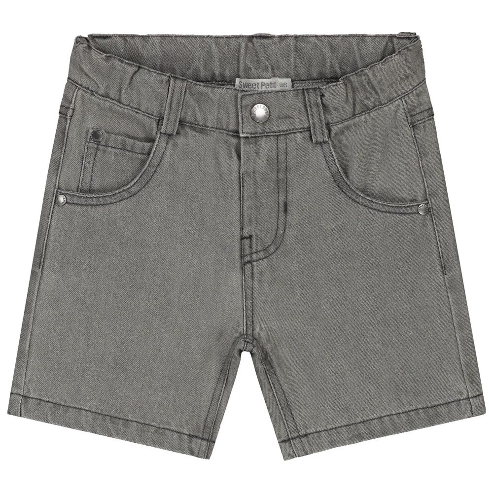 Sweet Petit peuter short Raf - Light Grey Denim