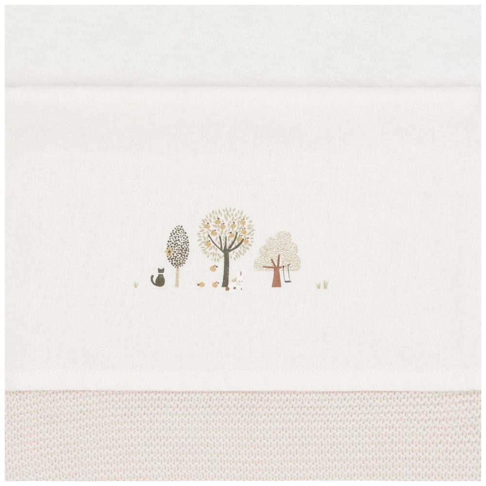 Jollein wieglaken Tiny Park - Ivory White – foto 3