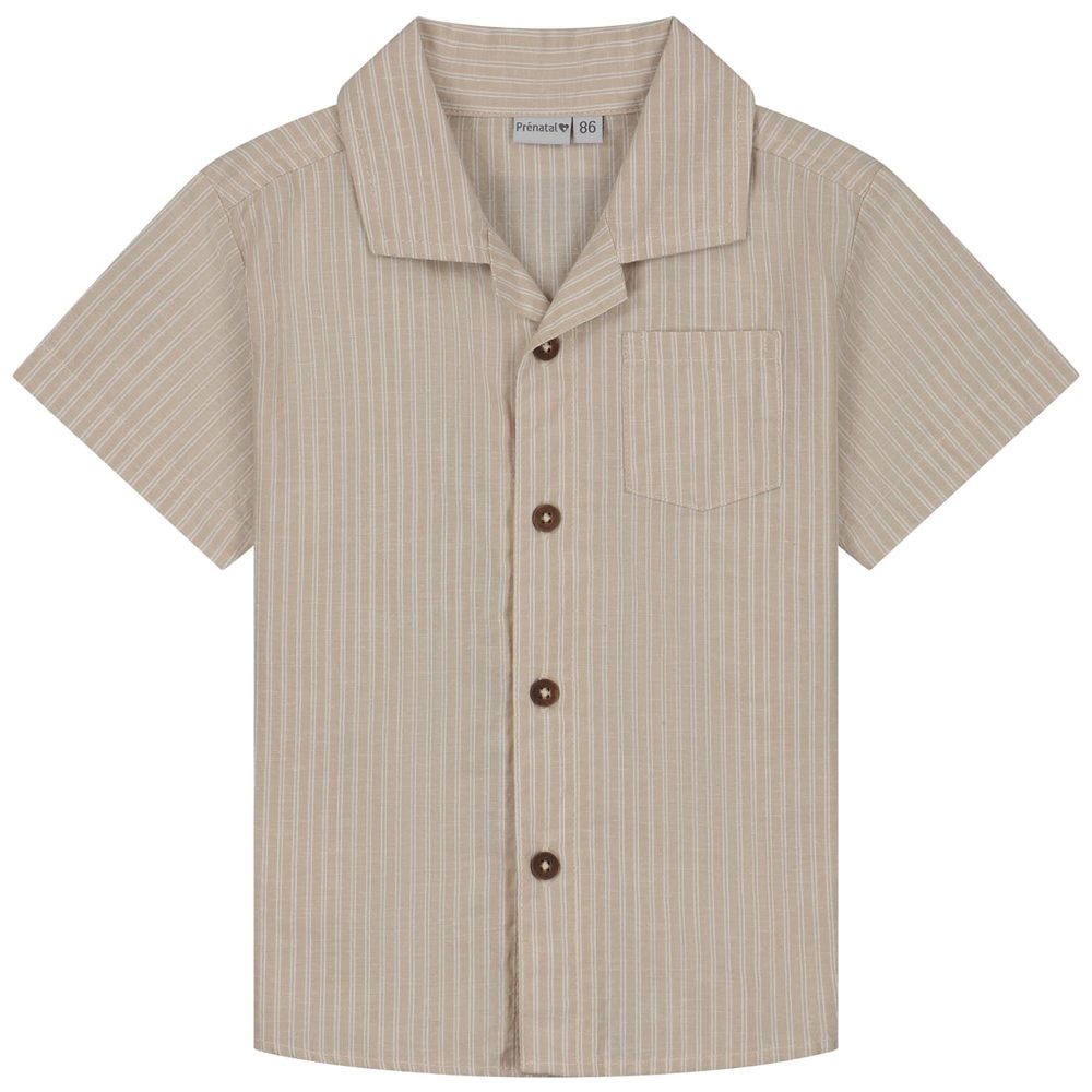 Prénatal peuter blouse - Light Beige Grey