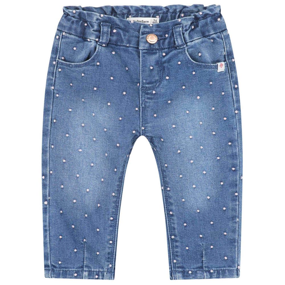 Babyface broek - Mid Blue Denim