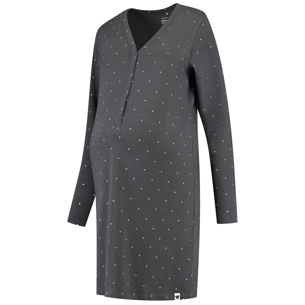 Prénatal zwangerschapspyjama - Darkgrey