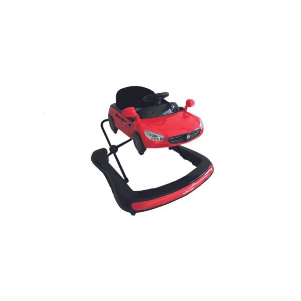 Bo Jungle Ruby 3-in-1 loopstoel en loopwagen – Rood