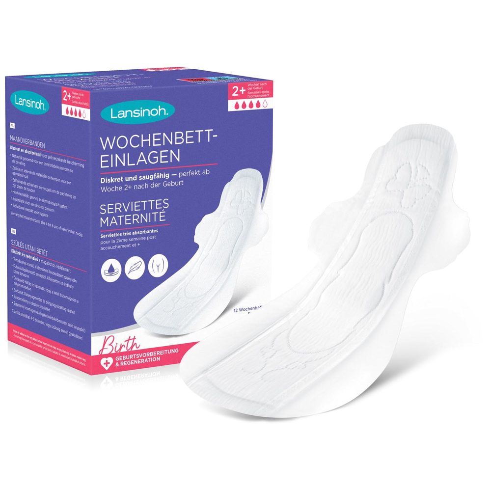 Lansinoh kraamverband 2+ weken - White