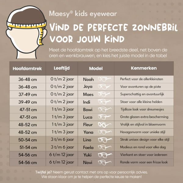 Maesy Zonnebril - Fleur - 1 t/m 3 jaar - Rood – foto 2