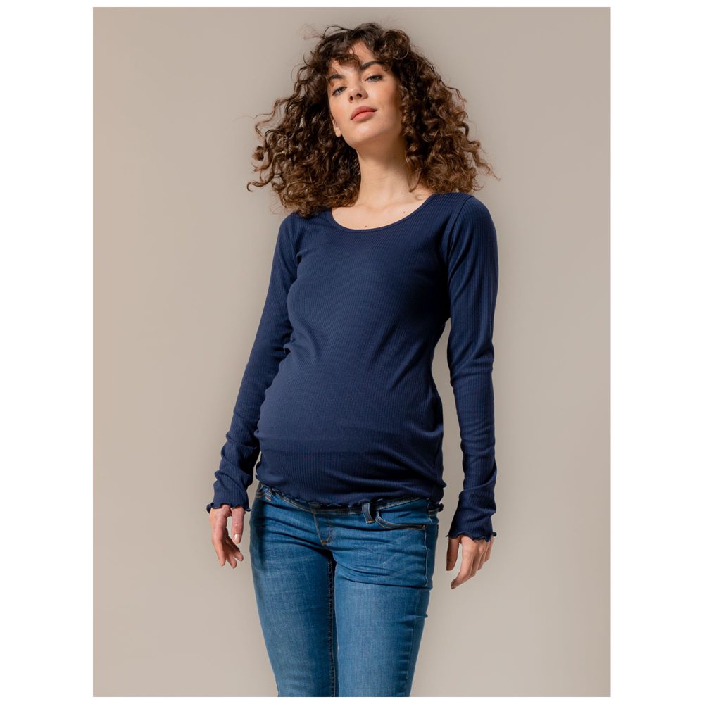 Prénatal zwangerschapsshirt - Midnight Blue