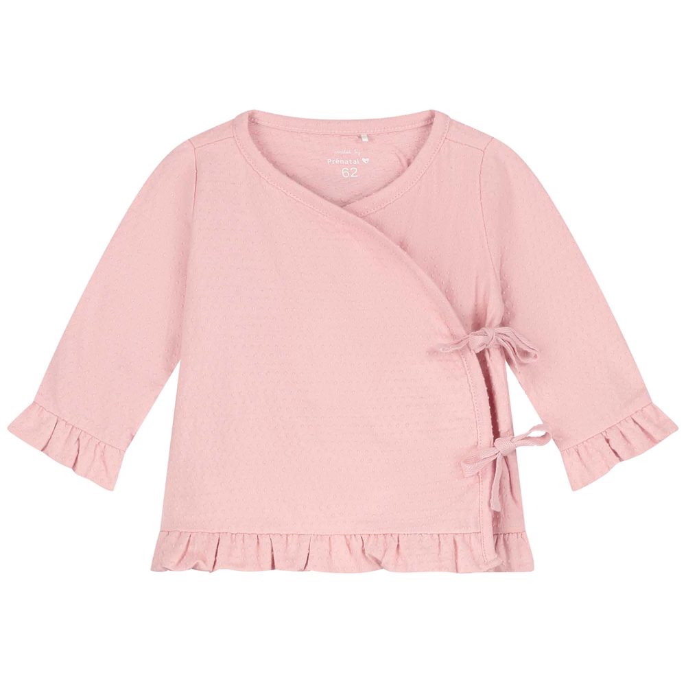 Prénatal newborn overslagshirt - Pink