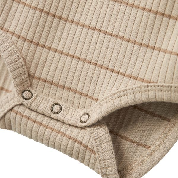 Lil' Atelier Romper - Gestreept - Mt. 68 - Pure Cashmere – foto 3