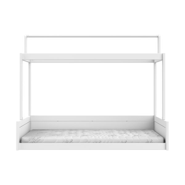 LIFETIME Kidsrooms Montessoribed Met Dakconstructie - Wit – foto 3