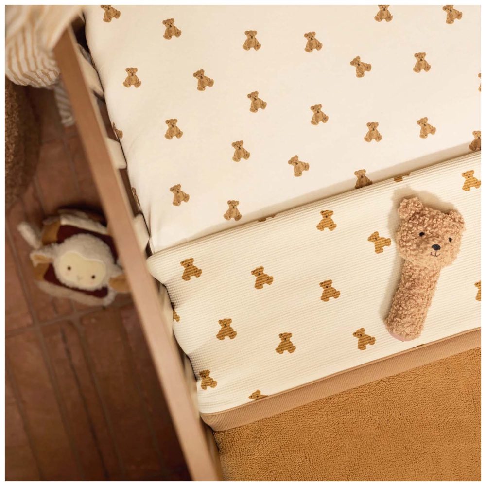 Jollein wiegdeken Mini Teddy - Mini Teddybear – foto 6