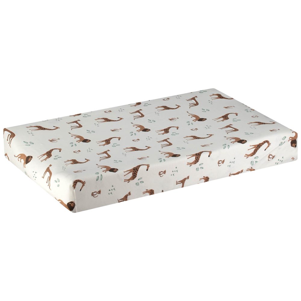 Prénatal aankleedkussenhoes Savanne - Ivory White