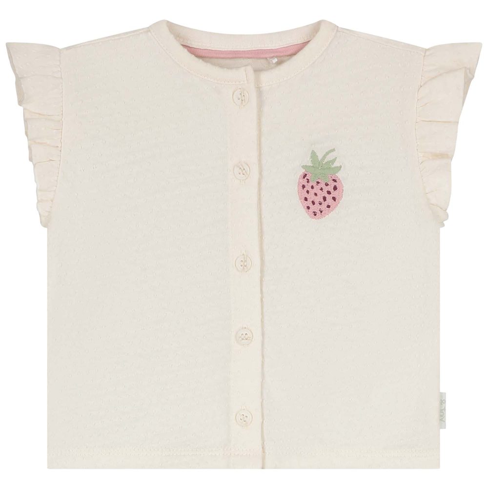 Prénatal newborn shirt - Ivory White