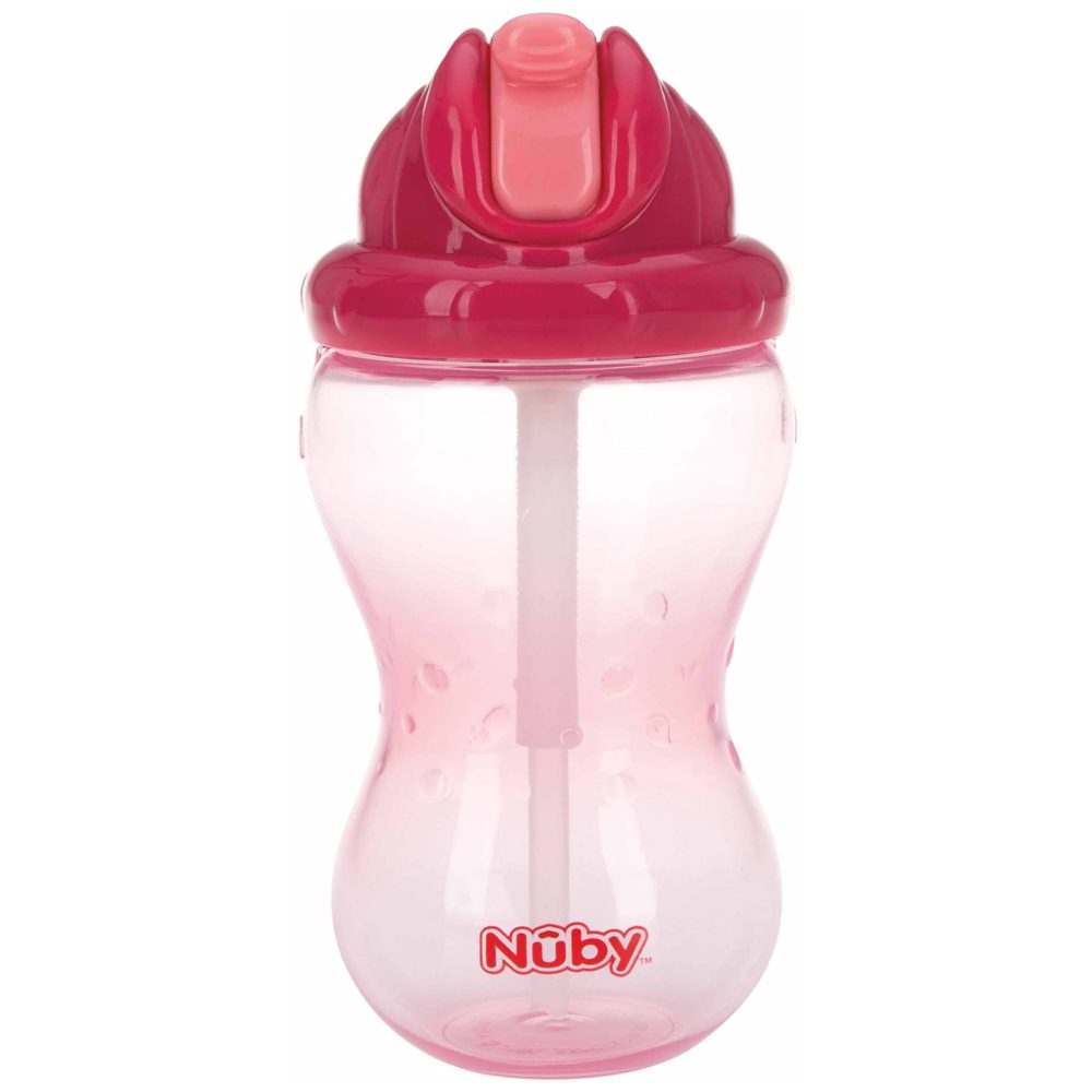 Nûby flip it antilekbeker 360ml - Pink – foto 2