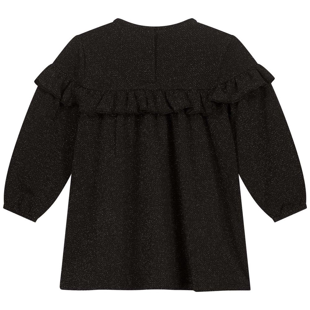 Prénatal peuter jurk glitter - Night Black – foto 2