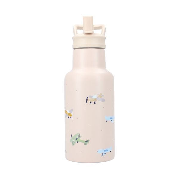 Kidzroom Drinkfles Small Talk - 350 ml - Beige – foto 2