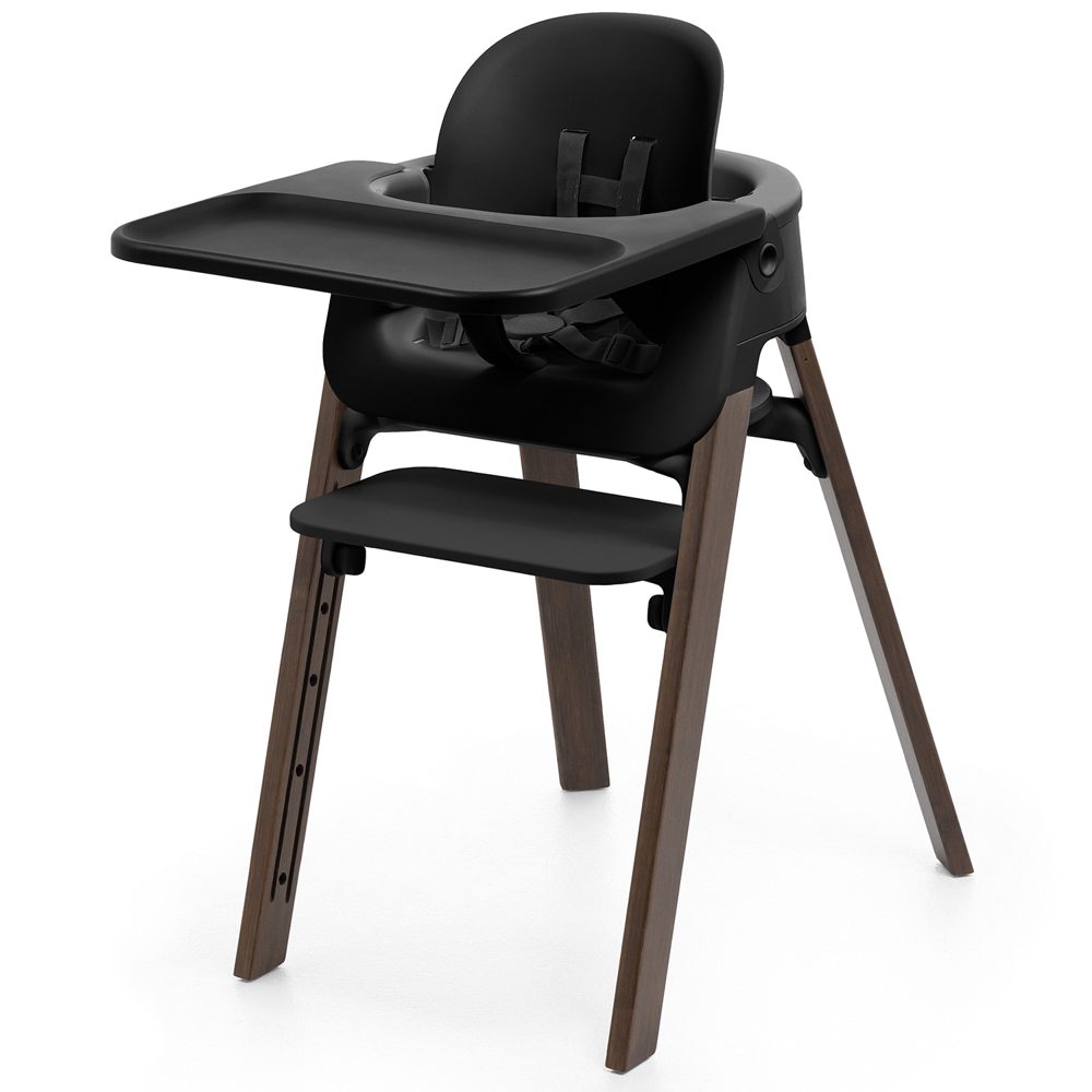 Stokke Steps meegroeistoel bundel - Black
