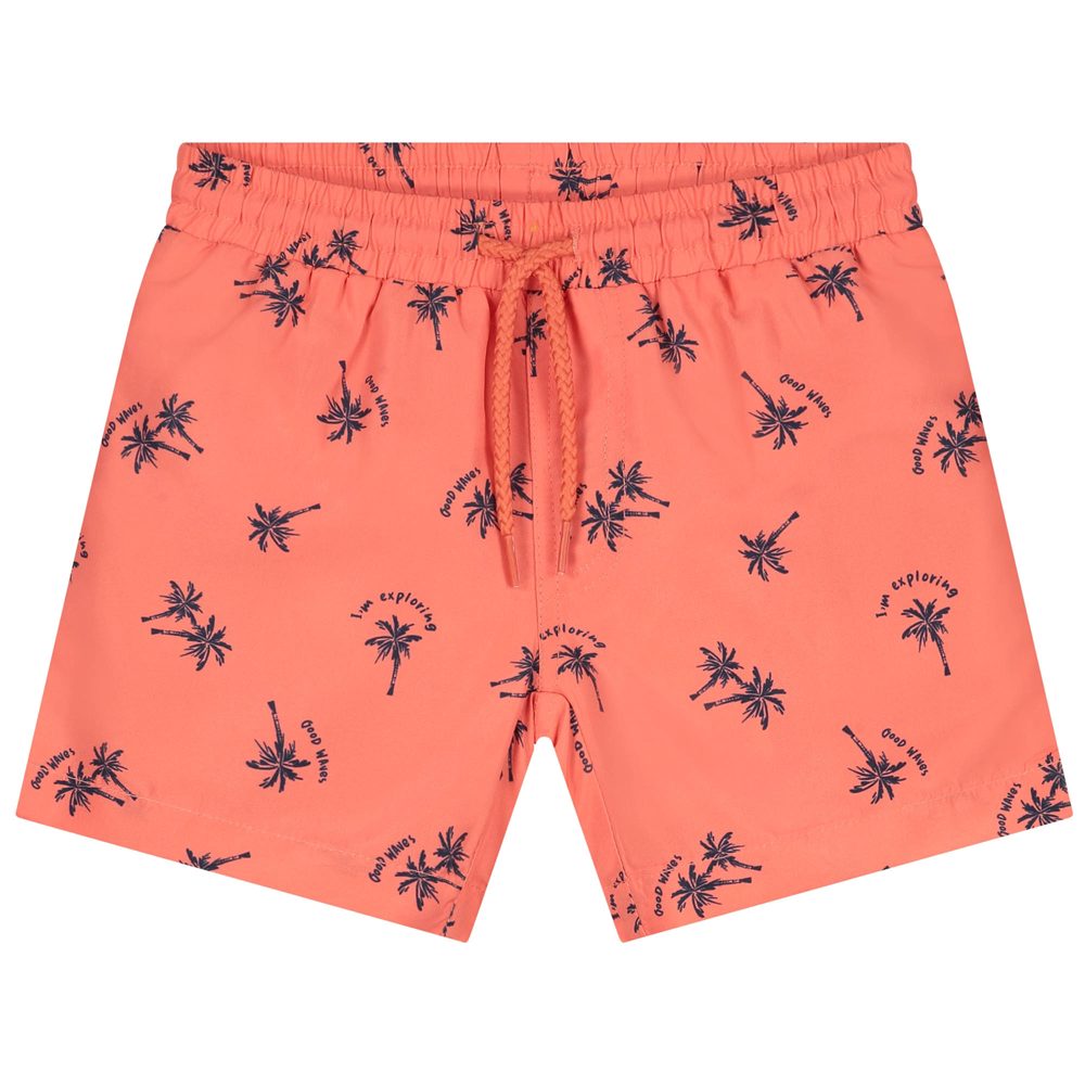 Prénatal zwemshort palmbomen - Midorange