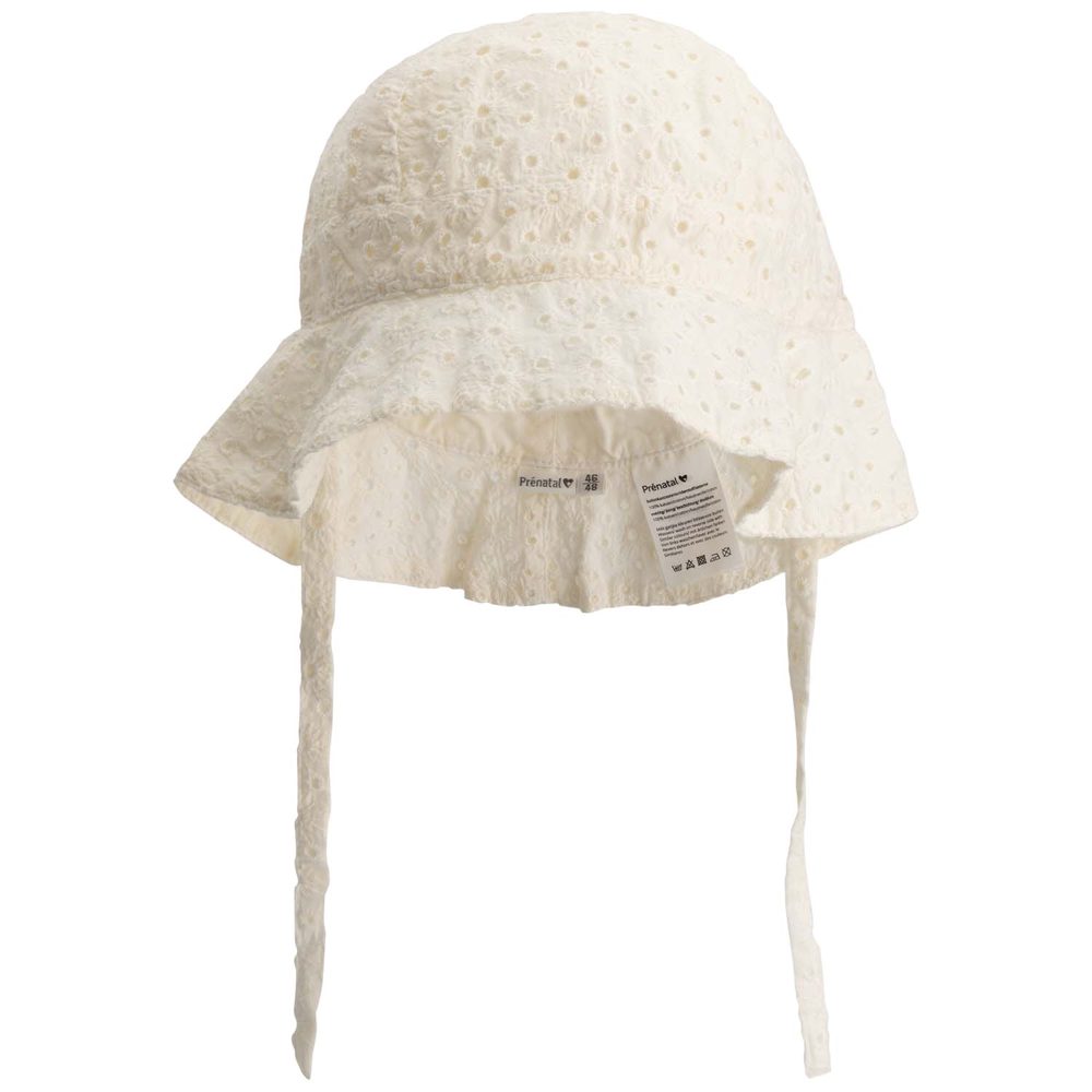 Prénatal zonnehoed - Dark Off-White