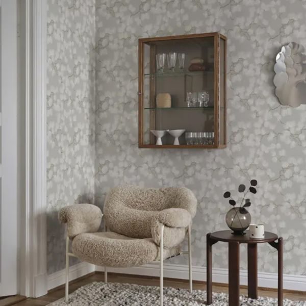 Sandberg Pine Behang - Grey – foto 5