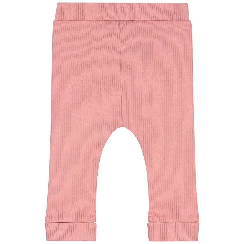 Prénatal newborn broek rib - Dark Pink