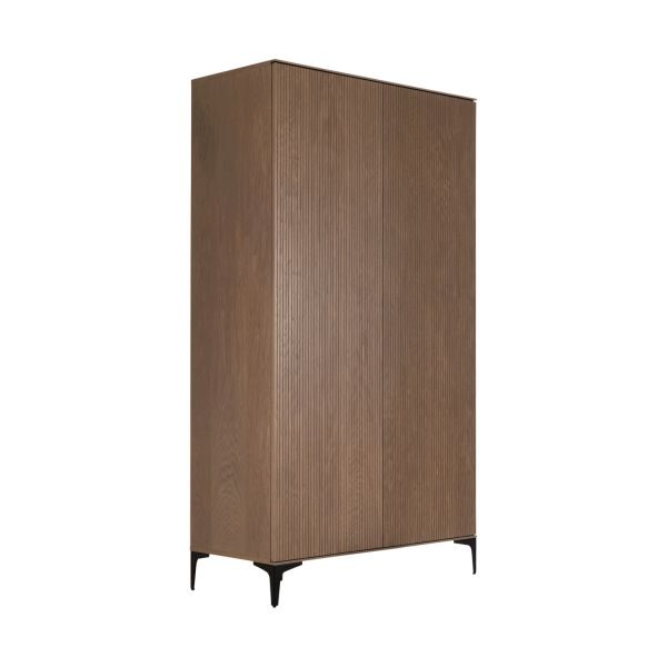 Kidsmill Levi Kledingkast 2-deurs - Walnoot