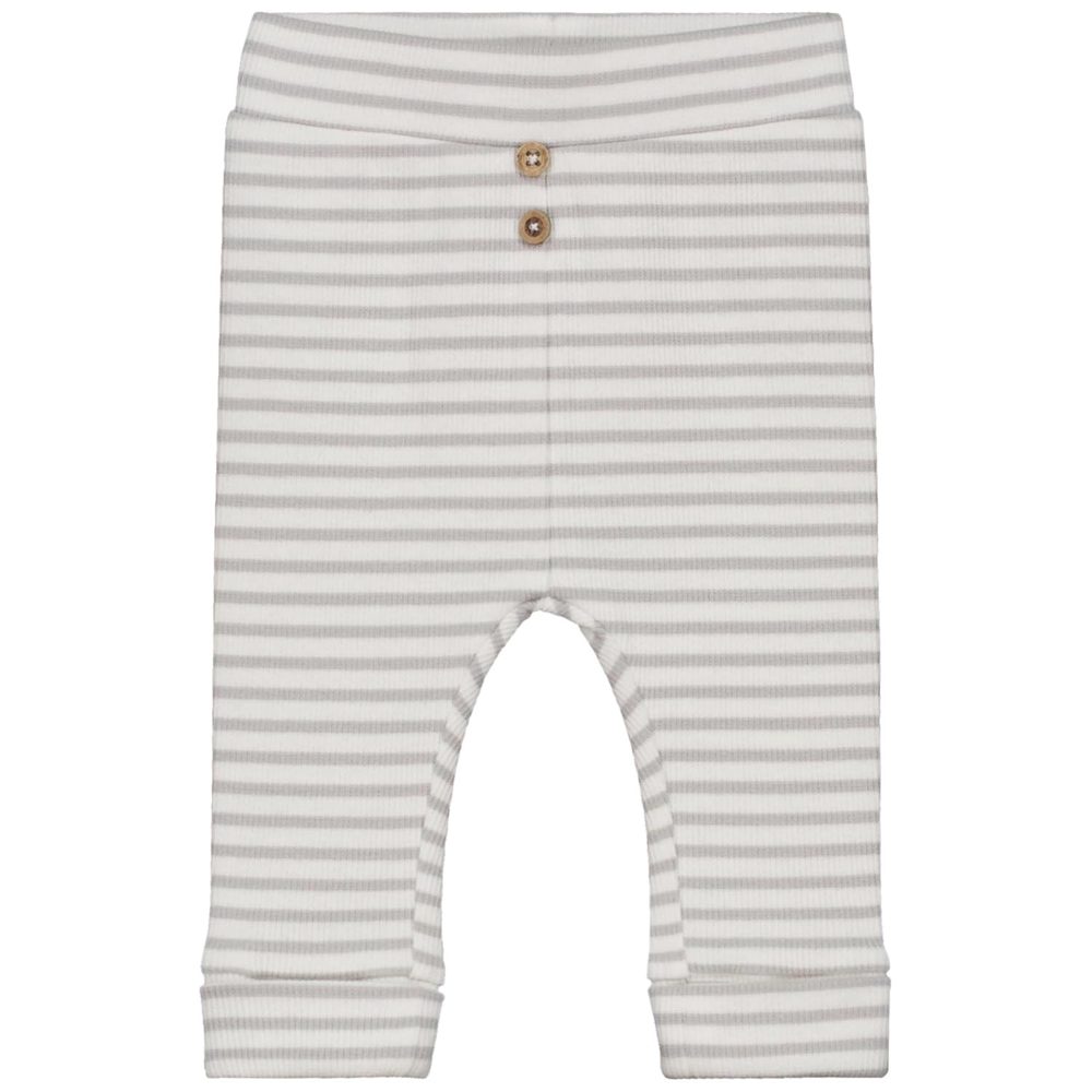 Sweet Petit Mini broek rib - Soft Stone Melange