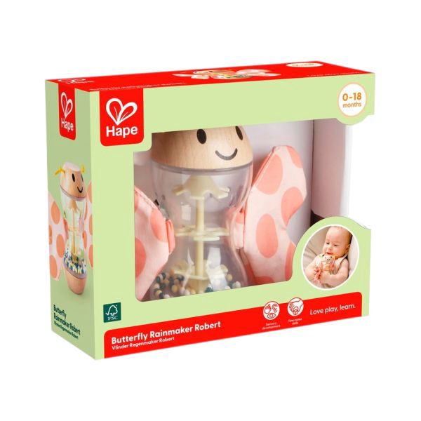 Hape Rainmaker Rammelaar - Butterfly – foto 2